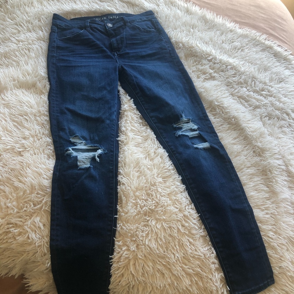 AE high waisted jeggings